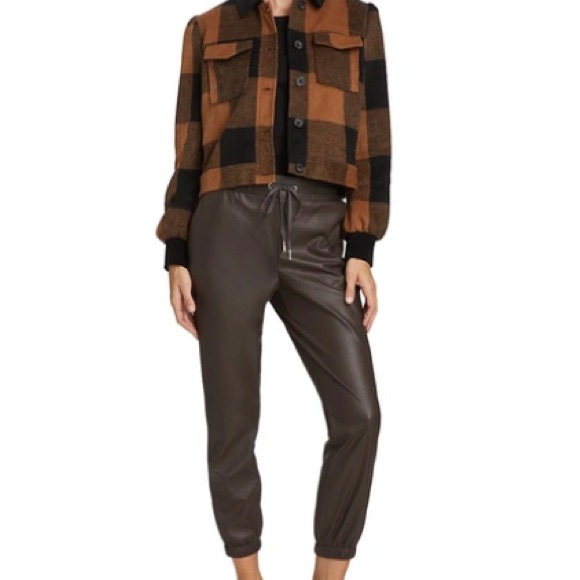 NEW n:philanthropy RENZO Jacket in Plaid Multi - Picture 5 of 15